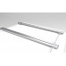 Alu-Cab Load bars (two), 1 250 mm width Silver low profile Alu Cab